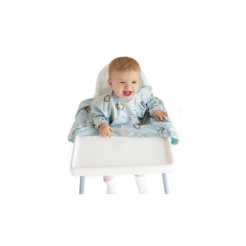 Bibado High Chair Long Sleeve Cover-all Bib - Arctic Adventures