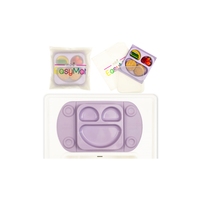 Easymat Mini Suction Plate - Lilac