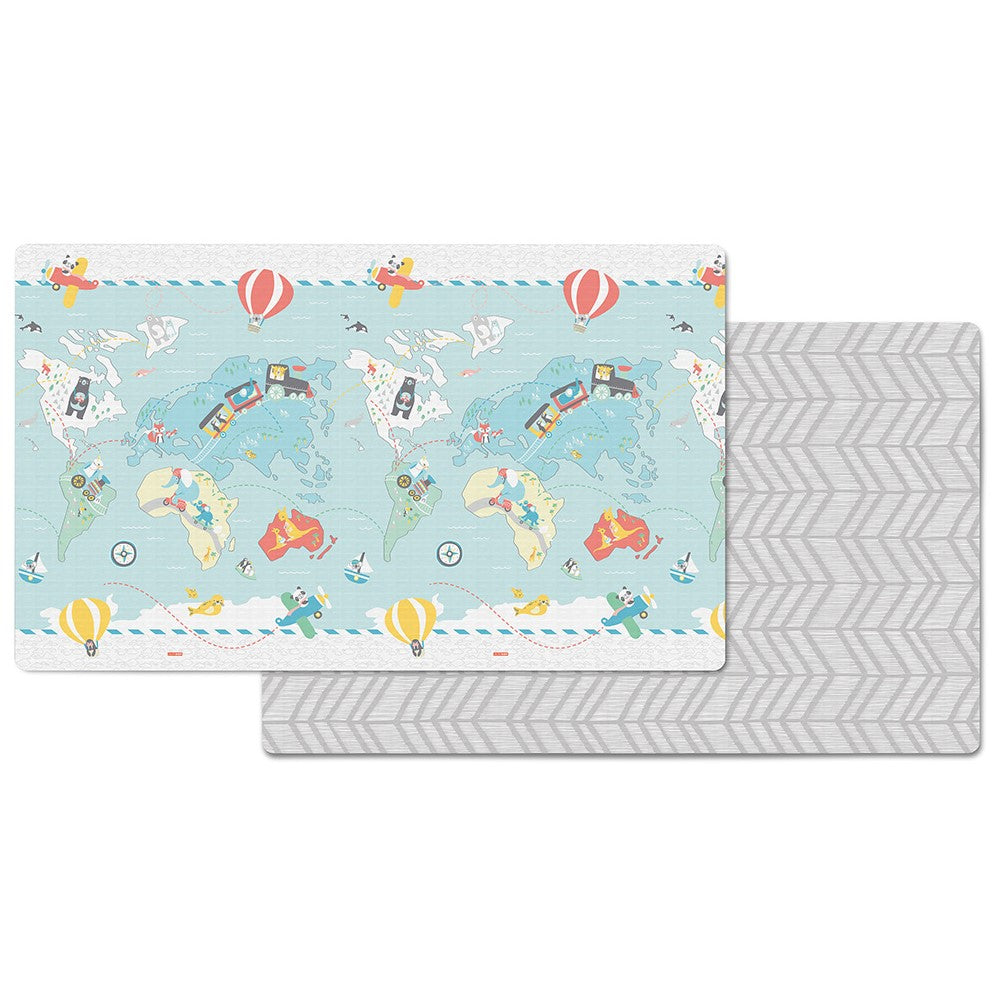 Doubleplay Reversible Playmat - Little Travellers