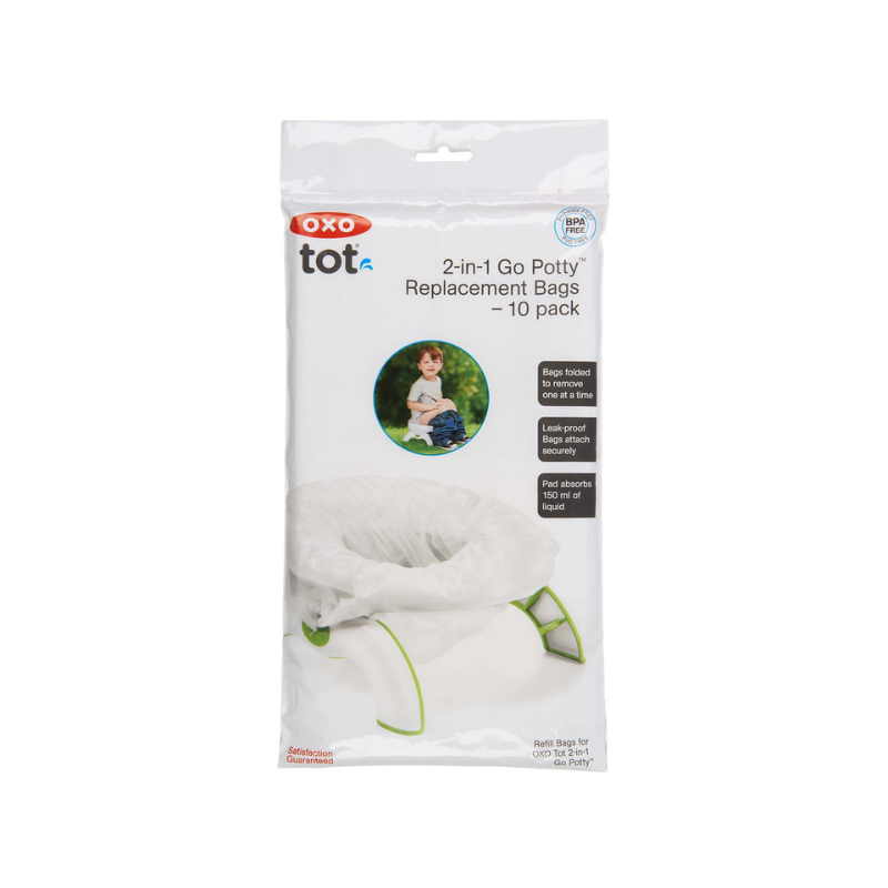 2-In-1 Go Potty Refill Bags - 10 Pack